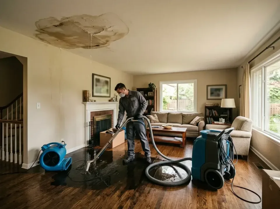attic-pipe-burst-ceiling-drip-008 — frequently asked questions, Water Damage Restoration & Carpet Care in Tomahawk, WI